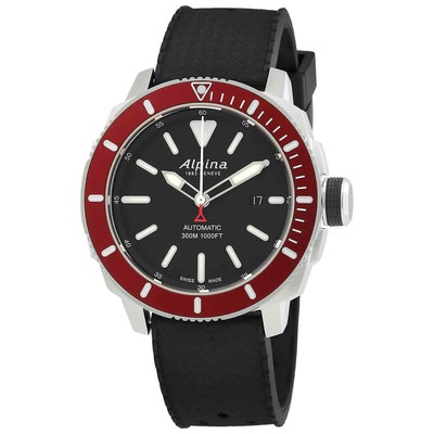 Автоматические мужские часы Alpina Seastrong Diver 300 525LBBRG4V6