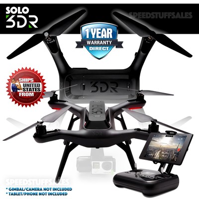 3DR  Solo Drone  Black  Brand new Quadcopter SA11A for GoPro Camera 