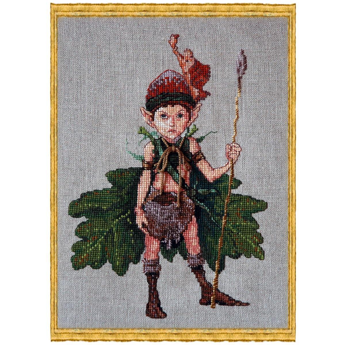 Nimue Cross Stitch counted Chart 