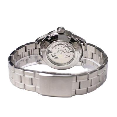 Pre-owned Orient Star Re-at0002e00b Semi-skeleton Green Wristwatch With Box