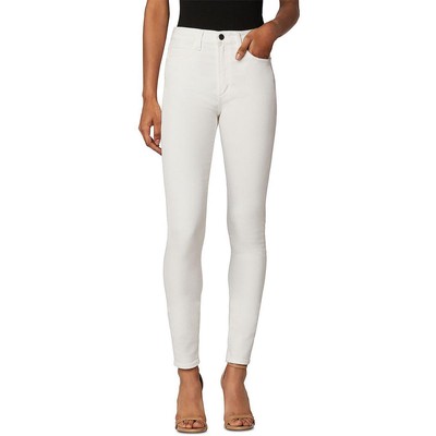 Повседневные узкие джинсы Joes Womens Twiggy White Denim средней посадки 26 BHFO 6377