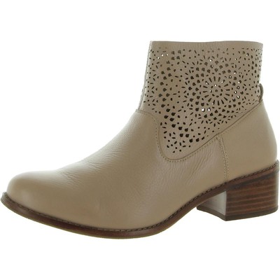 

Женские кожаные ботильоны Vionic Luciana Taupe, ботинки 7,5, средние (B,M) BHFO 7146, Nude