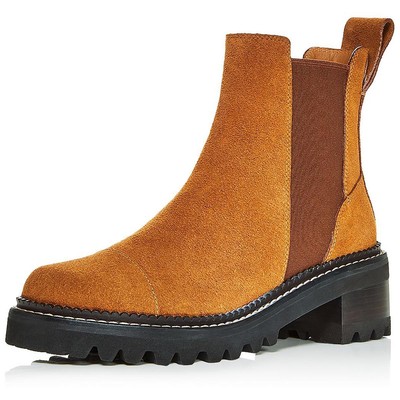 

See by Chloe Женские ботинки челси с мягкой стелькой Mallory Heels BHFO 6395, Mallory