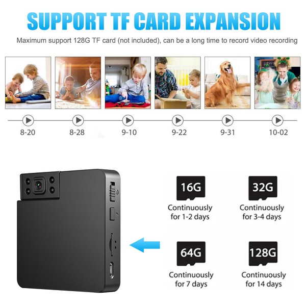 Smart Mini Spy Wireless WiFi Camera Home Security 1080P HD Night Cam - Image 8