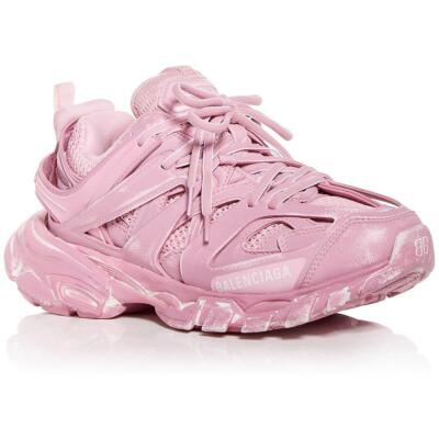 

Женские спортивные кроссовки и тренировочные кроссовки Balenciaga розового цвета 9 Medium (B,M) 5632, Faded pink, Track