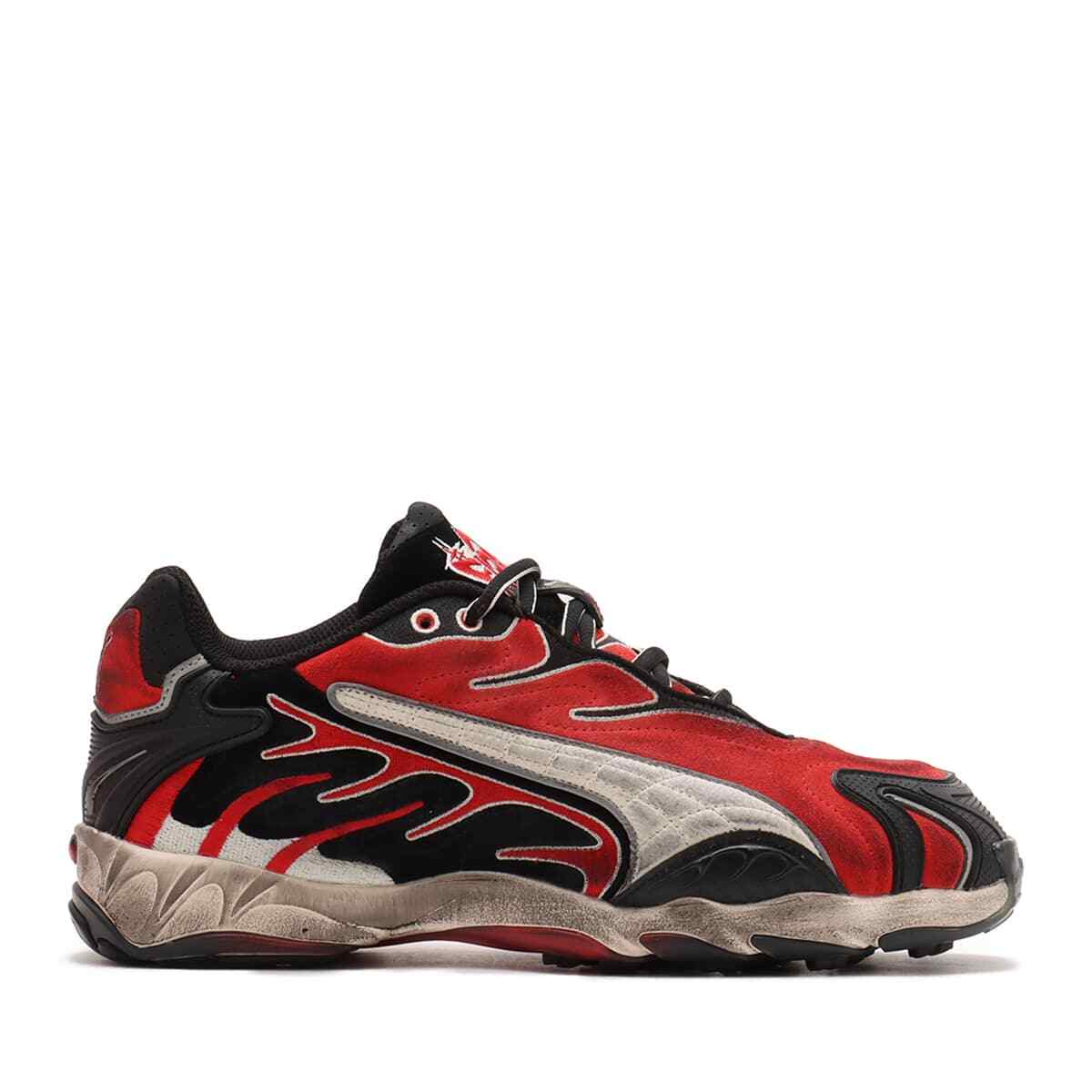 Pre-owned Puma 402453-01 A$ap Rocky  Inhale Distr Black Red (men's)