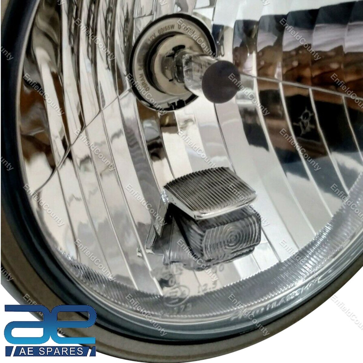 For Royal Enfield Himalayan Head Light Head Lamp Assembly With Bulb  