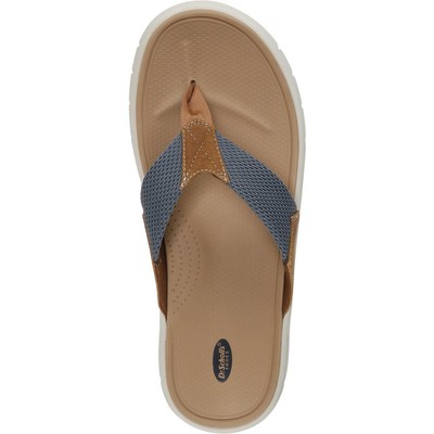 Обувь Dr. Scholls Мужские синие шлепанцы Tense Shoes 8 Medium (D) BHFO 0828