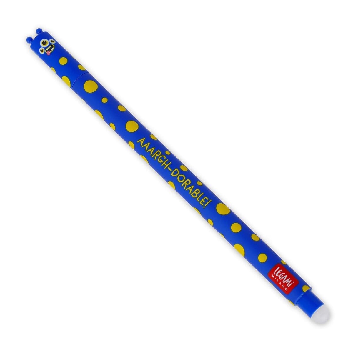 Legami Radierbarer Gelschreiber Monster 0,7 mm Blau Wärmeempfindlich