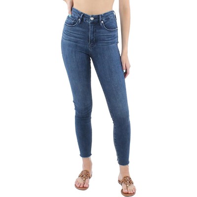 

Джинсы-скинни Good American Womens Blue Denim Dark Wash с высокой посадкой  BHFO 9896, Dark blue, GLRE873T