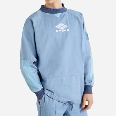 Umbro Men's Liam Gallagher Oasis Iconic Drill Top In Dusty
