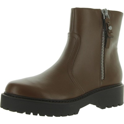 Женские коричневые сапоги до середины икры Calvin Klein Boots 7.5 Medium (B,M) BHFO 6146