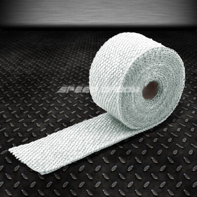 15 ФУТОВ /180 Л 2 Вт ВПУСКНОЙ КОЛЛЕКТОР С ТУРБОНАДДУВОМ, ИЗОЛИРУЮЩИЙ ХРОМИРОВАННУЮ БЕЛУЮ ТЕПЛОВУЮ ПЛЕНКУ