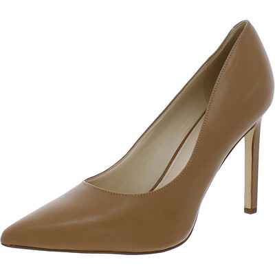 Женские туфли-лодочки Nine West Tatiana Tan из кожзаменителя под платье шириной 9 см (C, D, W) BHFO 6130