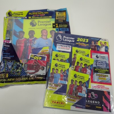 Panini Premier League 2023 Adrenalyn XL Starter Pack + Multipack Cards (5)