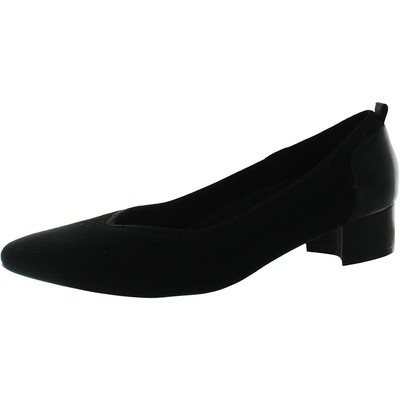 

Женские туфли на каблуке «котенок» Hester Black для ходьбы, ширина 13 (C, D, W) BHFO 2884, Black knit fabric, Hester