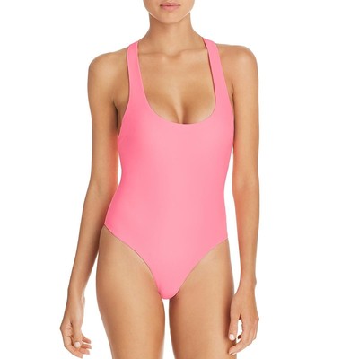 Женский топ-боди Tiger Mist Nina Pink с круглым вырезом и перекрещивающейся спинкой, M BHFO 2418