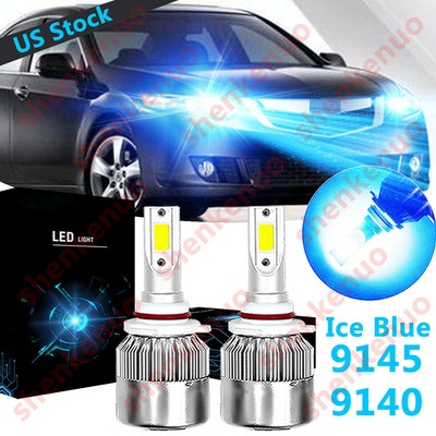 Ice Blue 9145 LED Daytime Running Light C6 For Acura TSX TL Honda Civic Accord