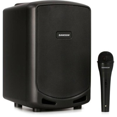 Samson Expedition Express+ Bluetooth 2-Way Speaker System, 3-CH Mixer #SAXPEXPP
