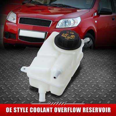 ДЛЯ 04-08 CHEVY AVEO AVEO5 РАДИАТОР, БАЧОК ДЛЯ ПЕРЕЛИВА ОХЛАЖДАЮЩЕЙ ЖИДКОСТИ, БУТЫЛКА + КРЫШКА