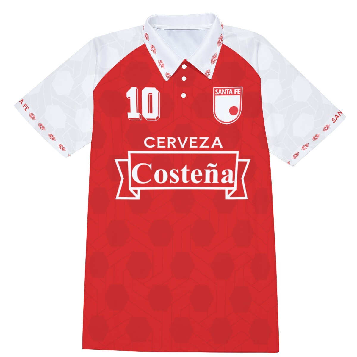95/96 Colon de Santa Fe ユニフォーム ゲームシャツ Camiseta Local Colón de Santa Fe 1995-96