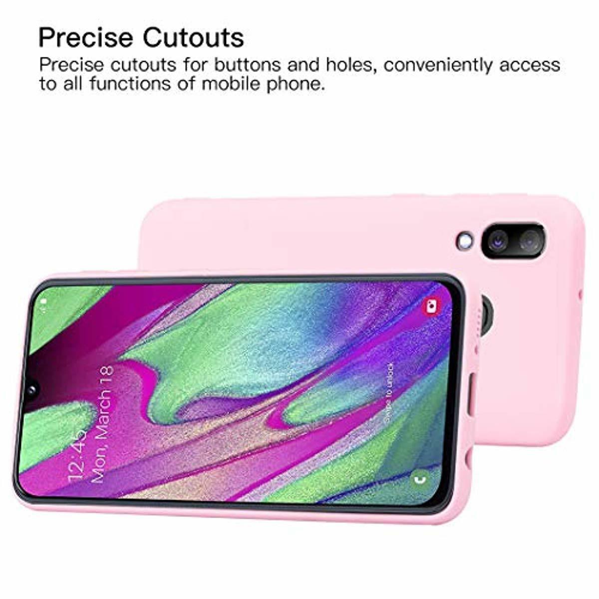 coque samsung a40 silicone menthe