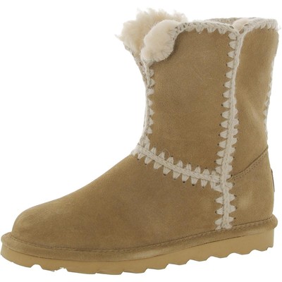 Женские ботинки из овечьей шерсти Bearpaw Penelope коричневого цвета, 6 средних размеров (B,M), BHFO 9507