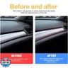 Osilly Car Interior Moulding Trim Strips, 16Ft/5M Universal Electroplating Decoration Filler Insert Strips, Styling Dashboard DIY Flexible Strip, Garnish Accessory with Installing Tool (Gold)