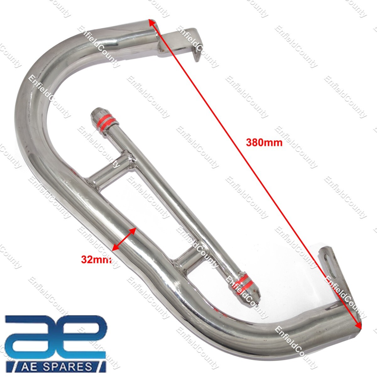 Rear Leg Guard Crash Bar Stainless Steel For Royal Enfield Classic 350 500 