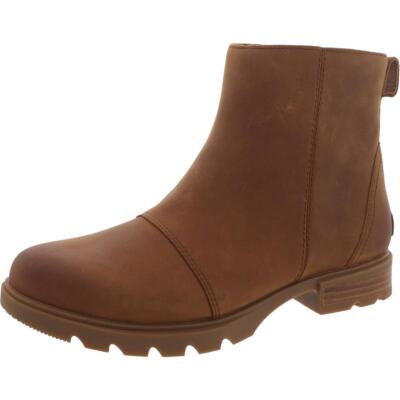 Женские ботильоны Sorel Emelie III Zip WP коричневого цвета, размер 7,5, средний (B,M), BHFO 8041