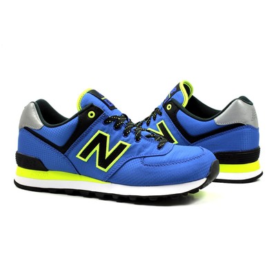 New Balance 574 Mens Classics Shoes (ML574WPP) Blue Yellow Windbreaker のeBay公認海外通販|セカイモン