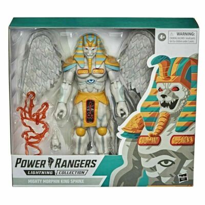 Power Rangers Mighty Morphin King Sphinx Lightning Collection 6-Inch Figure 7c