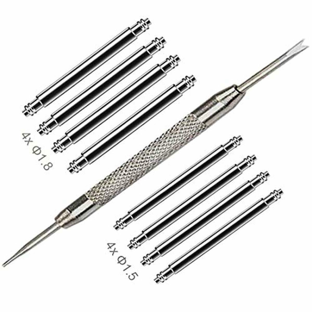 Watch Band Pins Replacement Kit, Heavy Duty Stainless Steel Watch