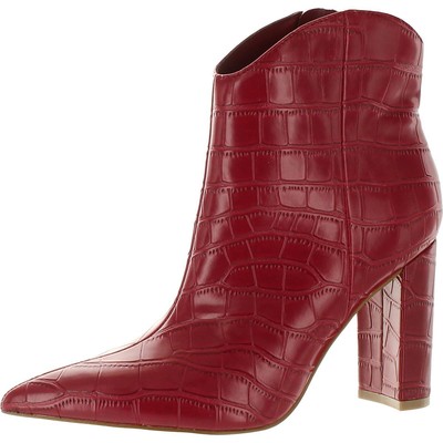 Женские ботильоны-ботильоны Marc Fisher Женские красные ботильоны-ботильоны Marc Fisher 9 Medium (B,M) BHFO 7247