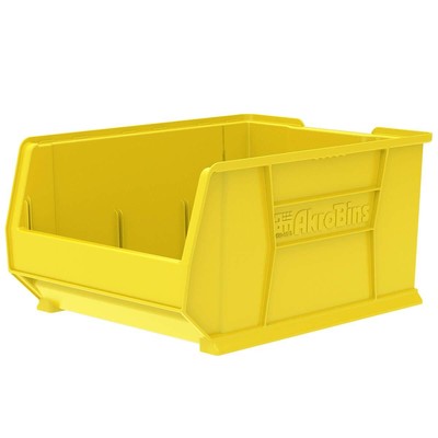 30289 Super-Size AkroBins Plastic Storage Bins, Space-Saving Stackable Bins f...