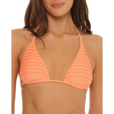 Isabella Rose Womens Sunray Pintuck Halter Beachwear Bikini Swim Top BHFO 1883