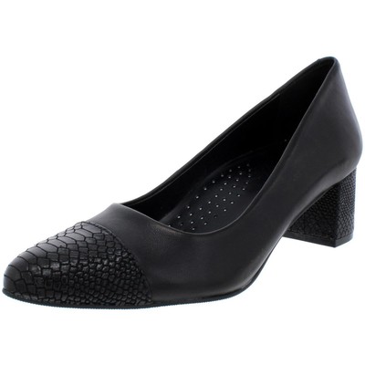 

Черные кожаные туфли-лодочки Trotters Kiki 10 Narrow (AA,N) BHFO 9846, Черный