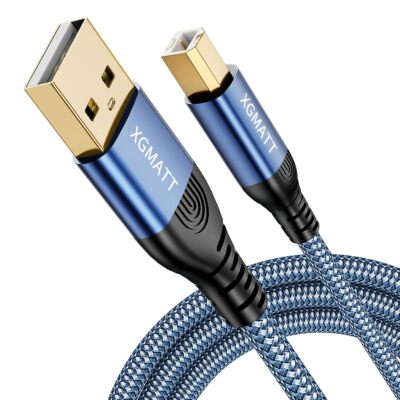  USB A to USB B Printer Cable 10ft USB 2.0 Printer Cable USB A to USB B Ca