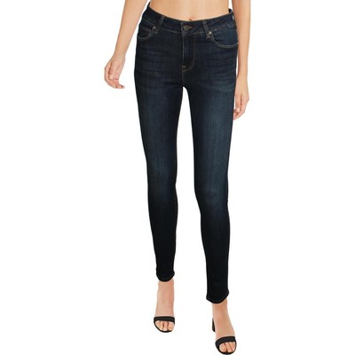 

Женские синие джинсы скинни с высокой посадкой DSTLD Everyday Denim  BHFO 0048, Dark indigo, DSWJN02HRS001