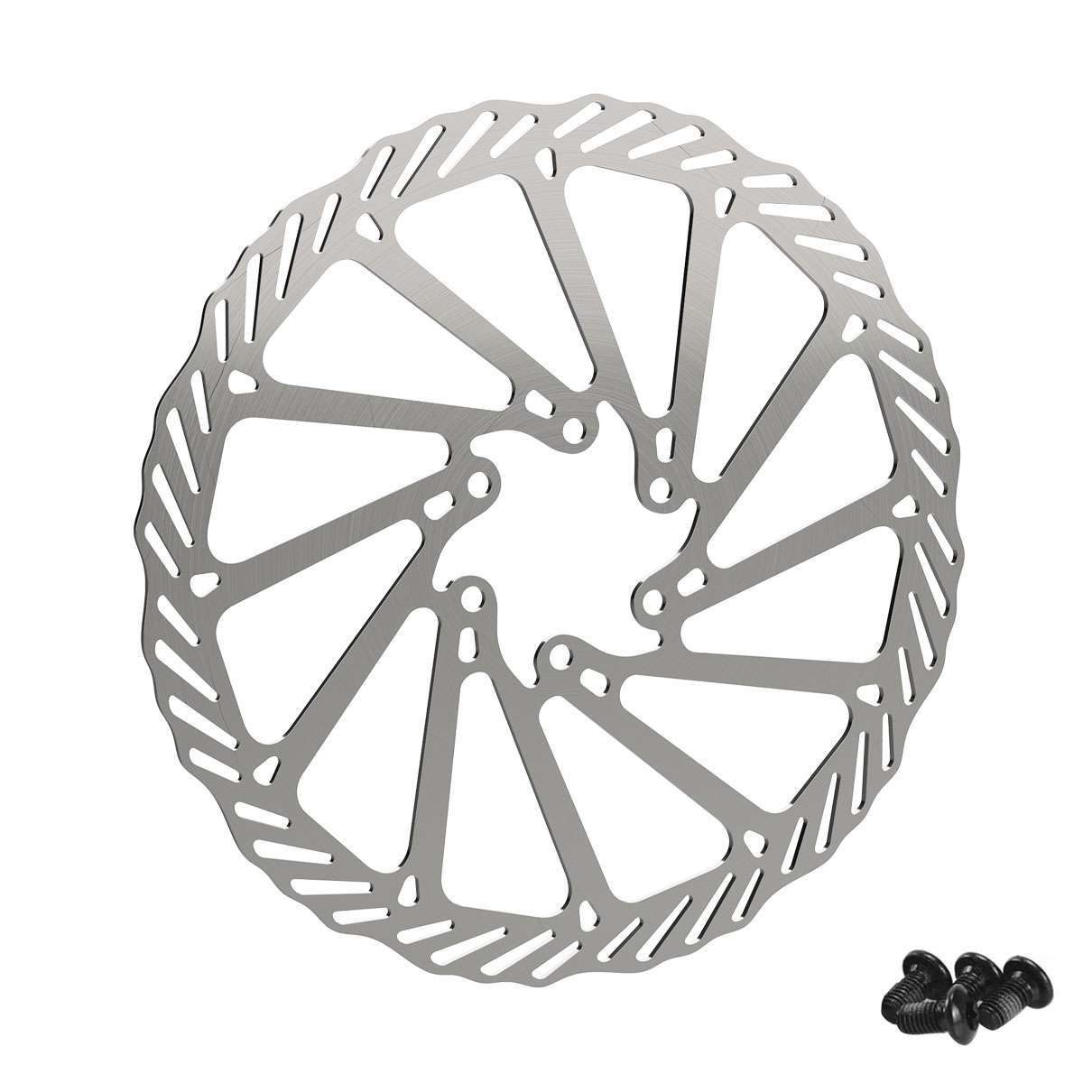 Bike Disc Brake Rotors with 6 Bolts 160/180/203mm for Mountain Bicycle Road Bike