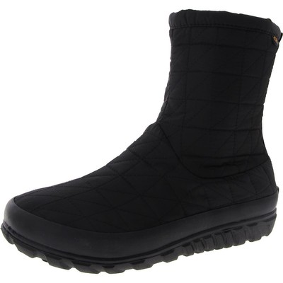 Bogs Womens Snowday II Mid Black Winter & Snow Boots 7 Medium (B,M) BHFO 3014