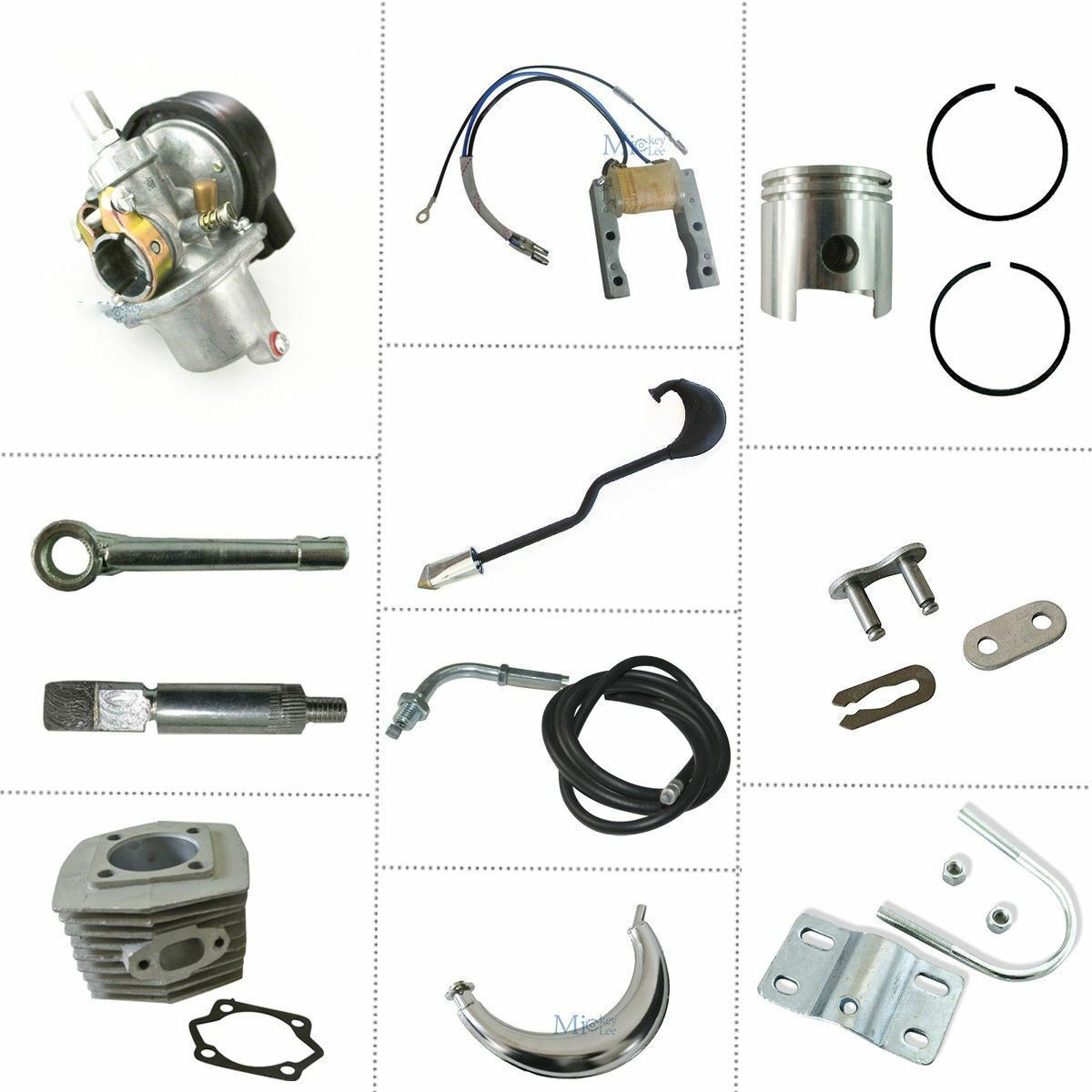 2-Stroke 80cc Gas Petrol Engine Motor Motorized Bicycle Bike Replace