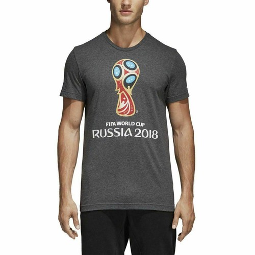 [DM1299] Мужская футболка Adidas World Cup Emblem