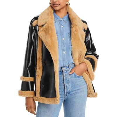 French Connection Женская куртка Filpa Black Heavy Trucker Jacket Coat S BHFO 4414