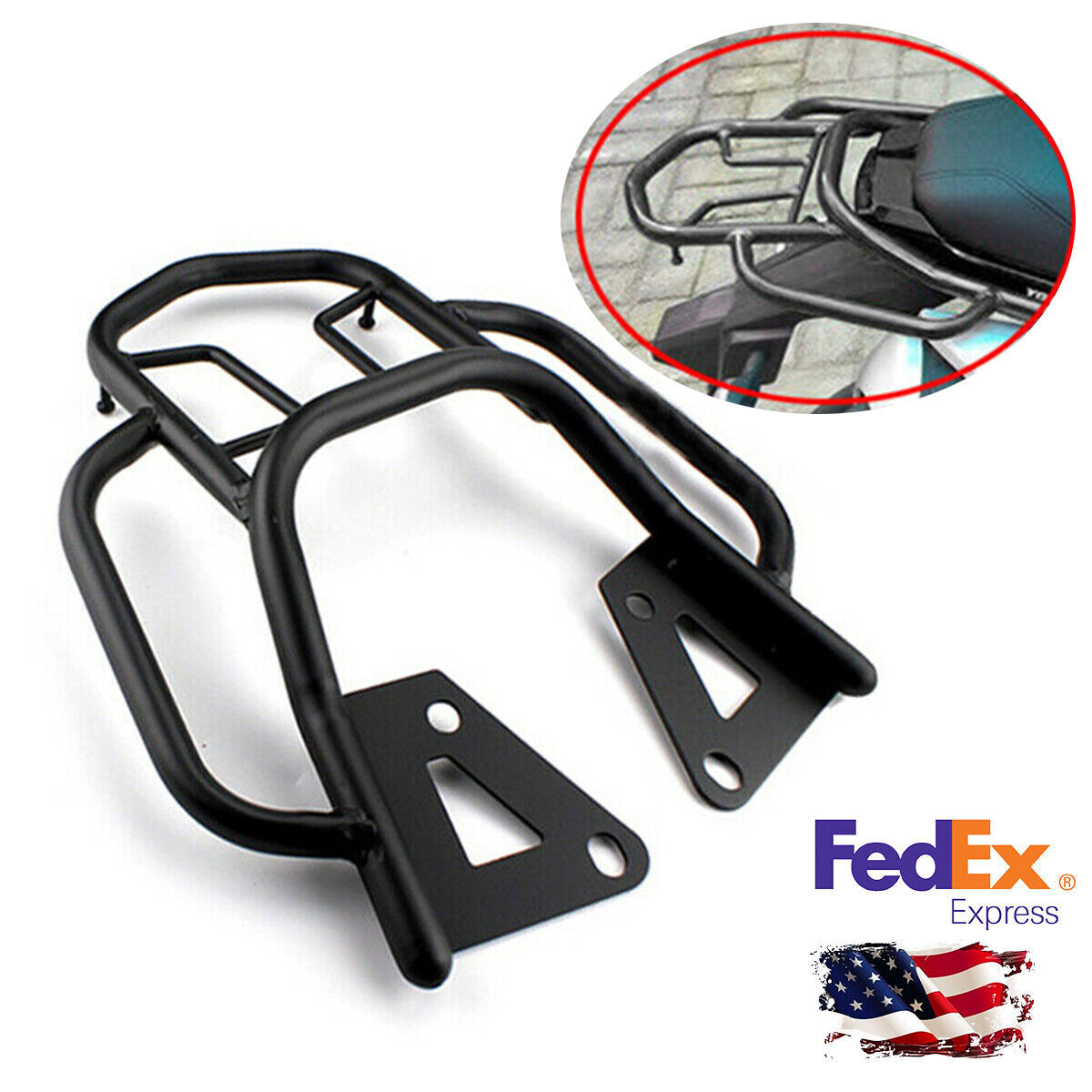 Rack Support Shelf Cargo Rack Extended Bar Carrier Plate Kit