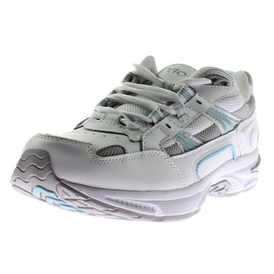 

Vionic Womens 23 Walk Белые кроссовки для ходьбы 11 Wide (C,D,W) BHFO 1558, White/blue/grey