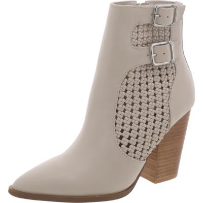 Steve Madden/ женские ботильоны из кожи Liz с острым носком; BHFO 4613