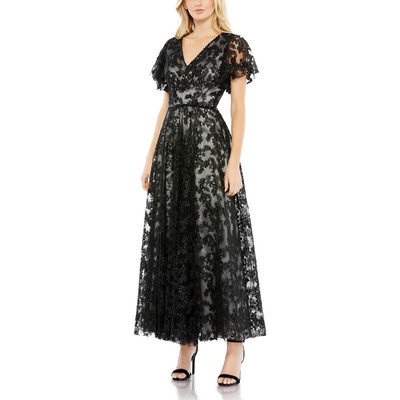 Женское вечернее платье Mac Duggal с украшением для особых случаев, BHFO 9802