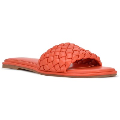 

Повседневные шлепанцы Nine West Womens Ohhi 3 без шнуровки на плоской подошве BHFO 3942, Ohhi 3