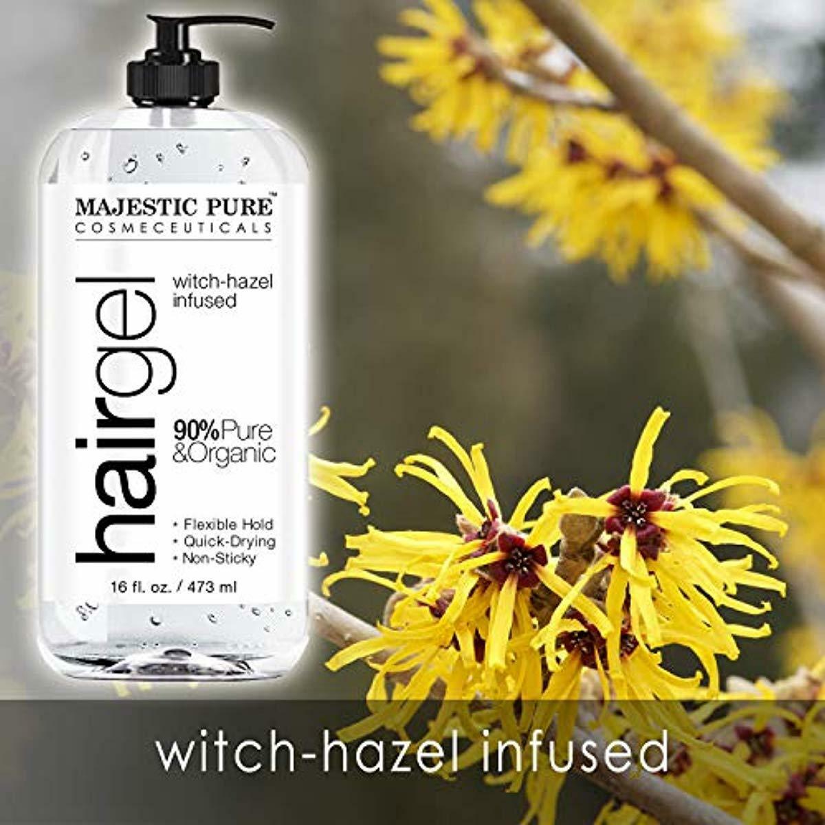 Hair Gel For Men Woman Styling With Organic Aloe Vera Witch